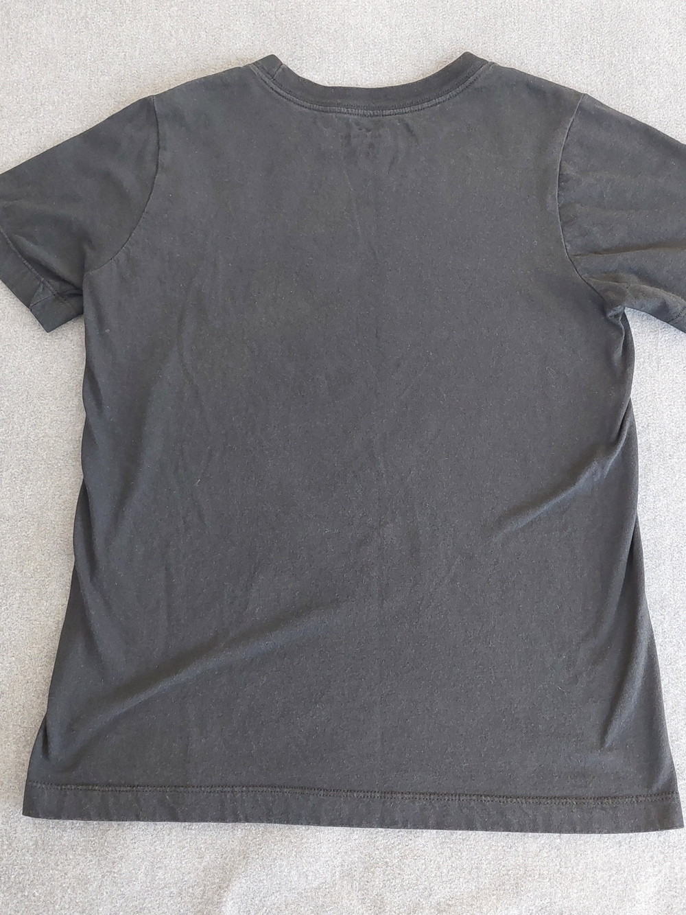 Nike Black Tee with Orange Basketball Logo - Picture 4 of 4